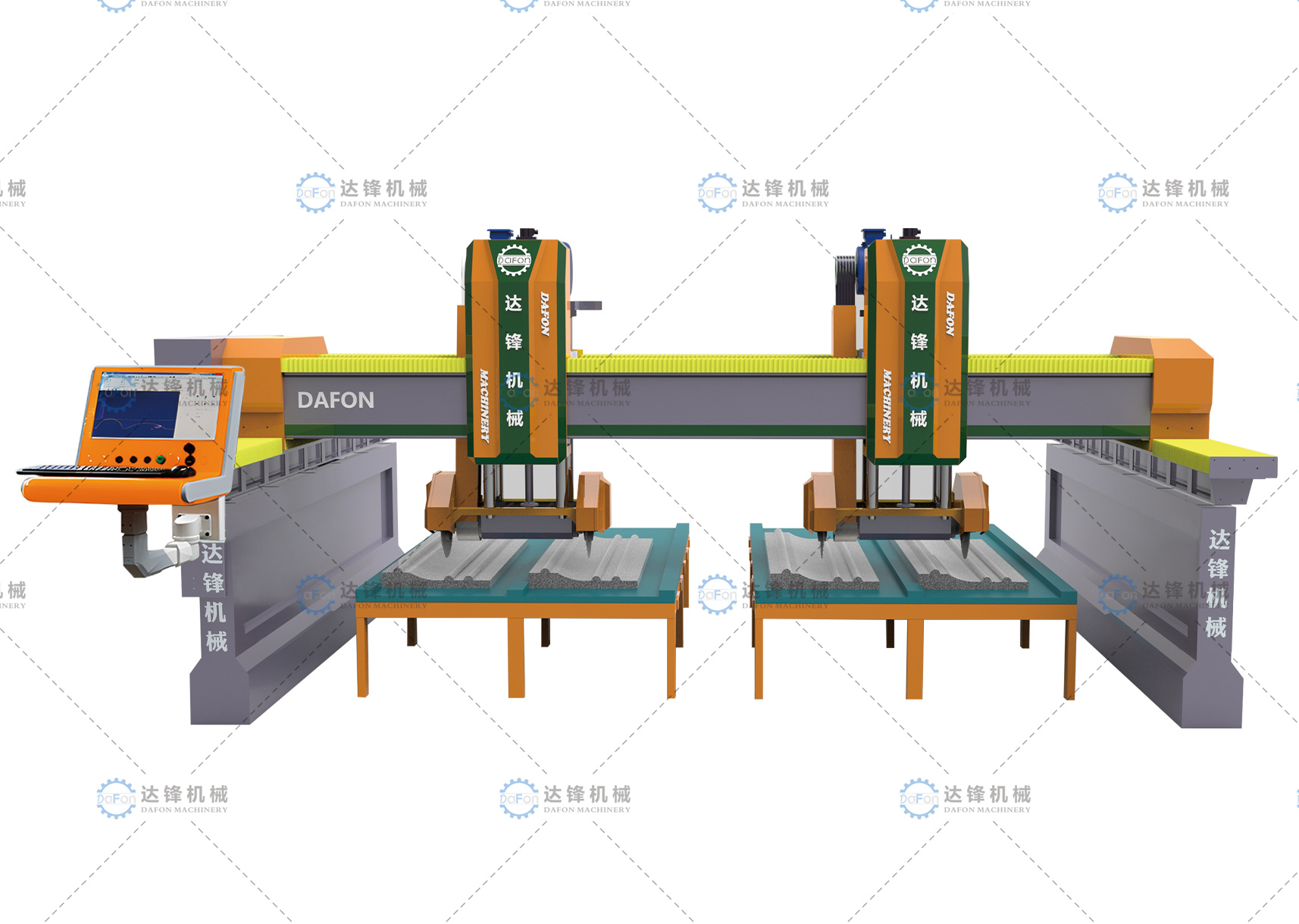 雙頭數(shù)控仿型機(jī) 雙頭數(shù)控仿型機(jī)